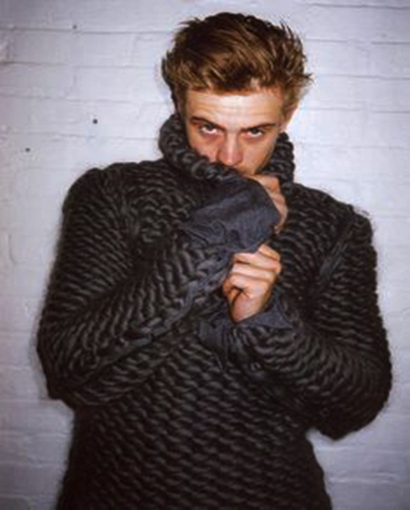 mans sweater